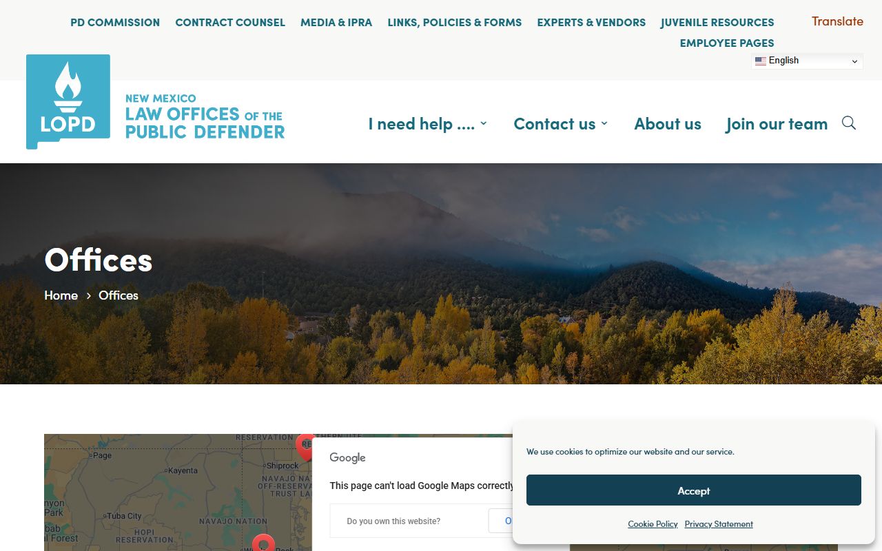 San Miguel County criminal court records public defender office locator