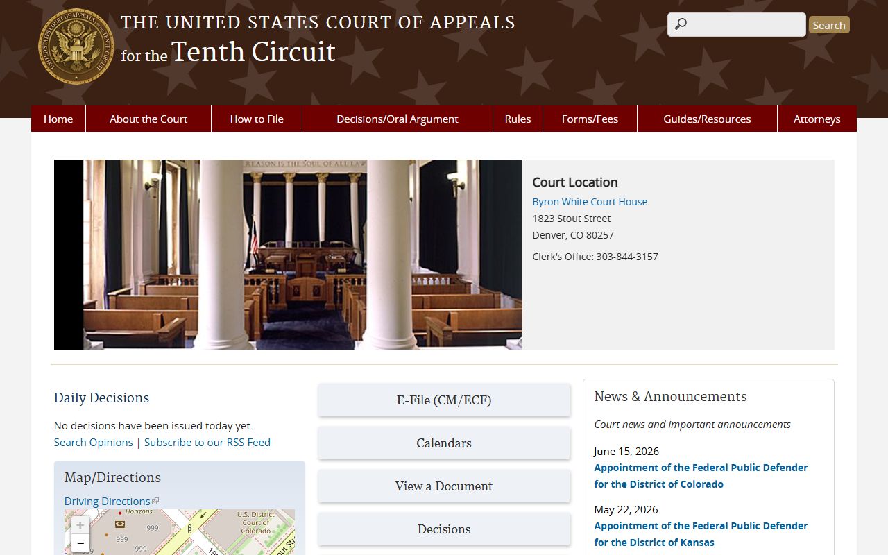 San Miguel County District Court Tenth Circuit appeals