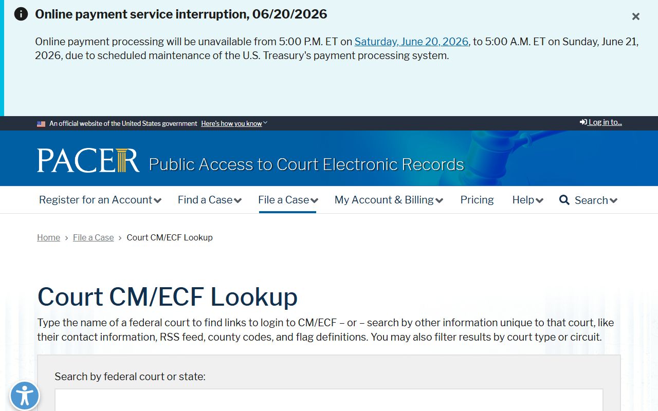 San Miguel County warrant records federal PACER court lookup